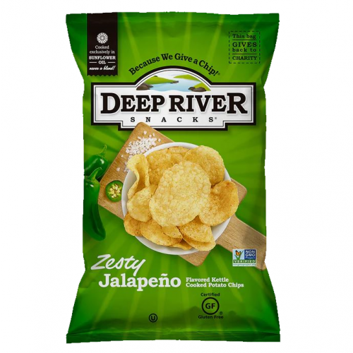 Americatessen Deep River Zesty Jalapeño Chips 57g